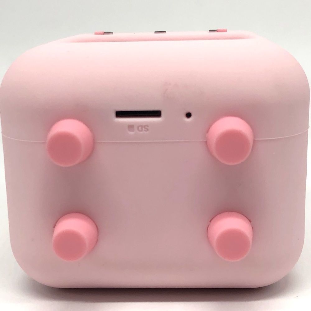 Pink Light Up Smart Rabbit Ears LED Music Alarm Clock,Multi-Functional For Kids - Picture 10 of 16